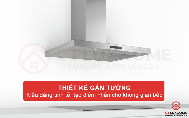 Thiết kế độc lập sang trọng tinh tế, tạo sự thẩm mỹ cho không gian bếp