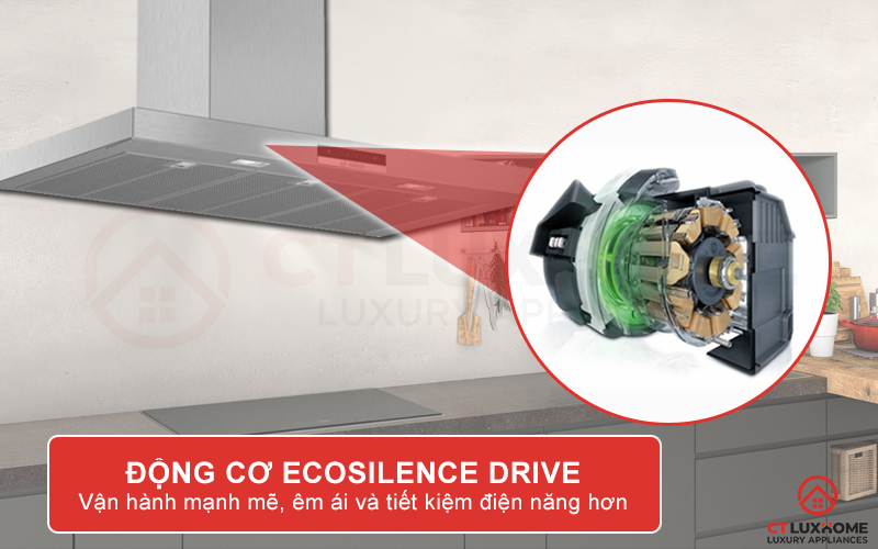 Vận hành mạnh mẽ và tiết kiệm điện năng hơn với động cơ EcoSilence Drive
