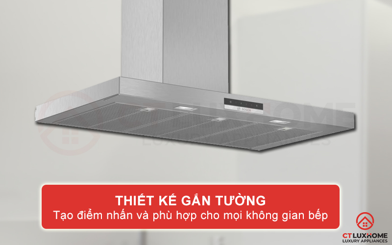 Thiết kế độc lập sang trọng, tạo sự thẩm mỹ cho không gian bếp