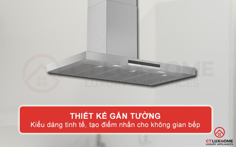 Thiết kế độc lập tinh tế sang trọng, tạo điểm nhấn cho không gian bếp