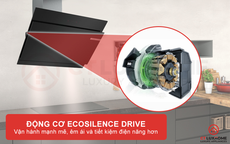 Vận hành mạnh mẽ và tiết kiệm điện hơn với động cơ EcoSilence Drive