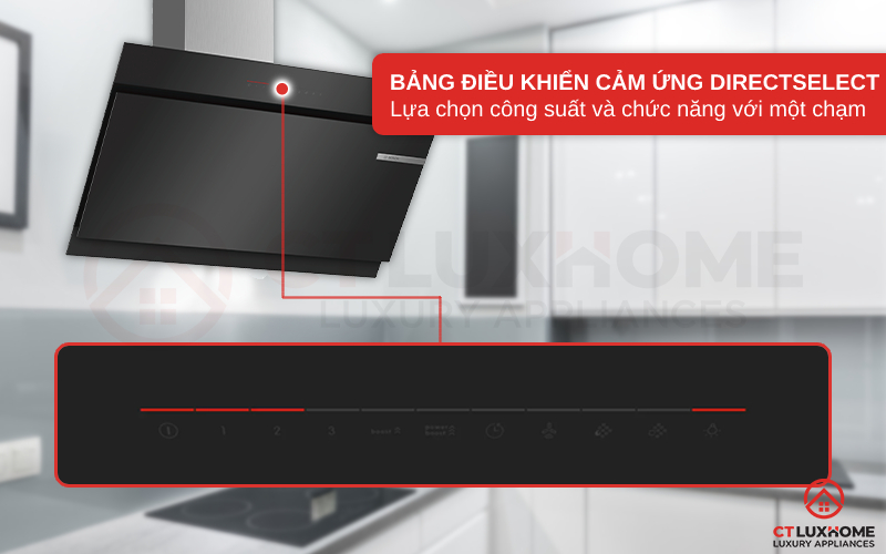 Lựa chọn công suất và chức năng một chạm với bảng điều khiển DirectSelect