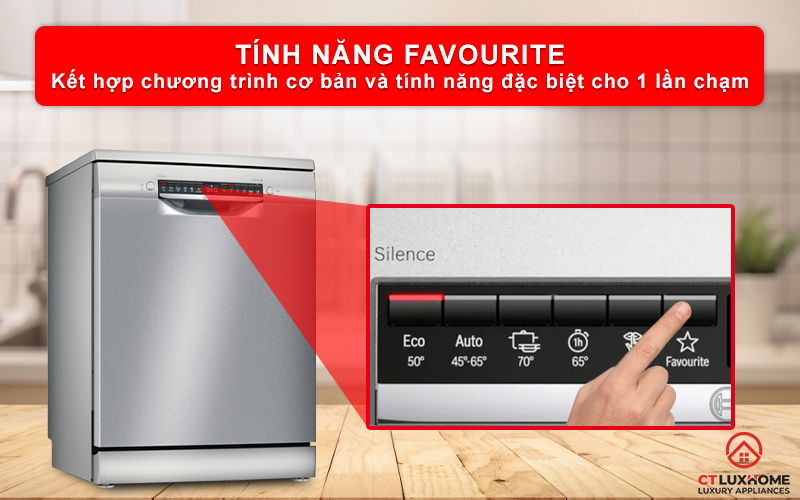 Kết hợp 1 chương trình cơ bản và 1 tính năng đặc biệt trong một nút nhấn.