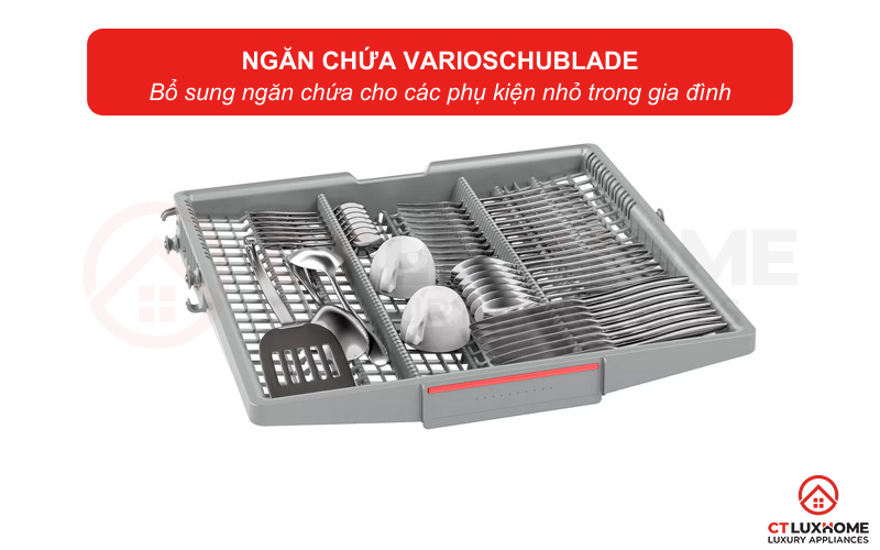 Ngăn chứa thứ 3 VarioSchublade phù hợp để đựng các vật dụng nhỏ