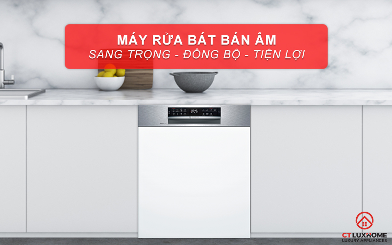 Kiểu dáng âm tủ mang đến sự sang trọng, đồng bộ và thẩm mỹ.