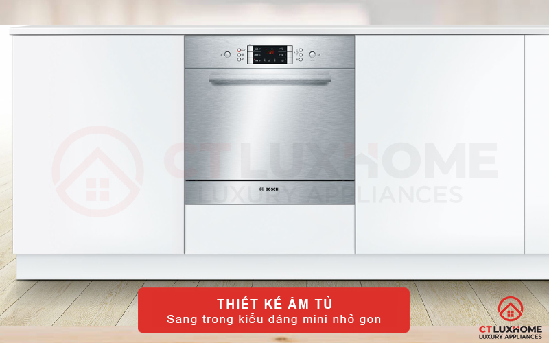 Thiết kế âm tủ sang trọng cùng kiểu dáng nhỏ gọn