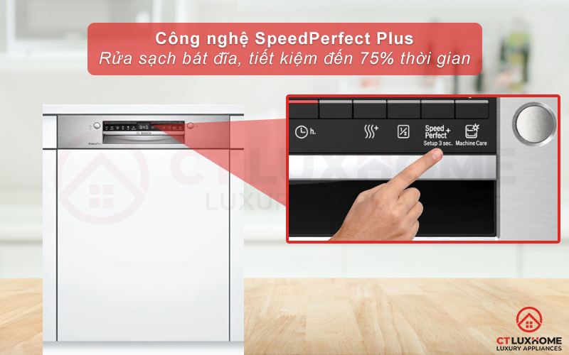 Tiết kiệm 75% thời gian với tính năng SpeedPerfect Plus