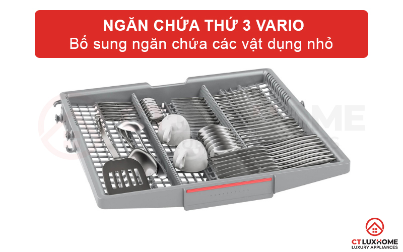 MÁY RỬA BÁT BOSCH SERIE 6 SMD6ECX57E  ÂM TỦ TOÀN PHẦN 12