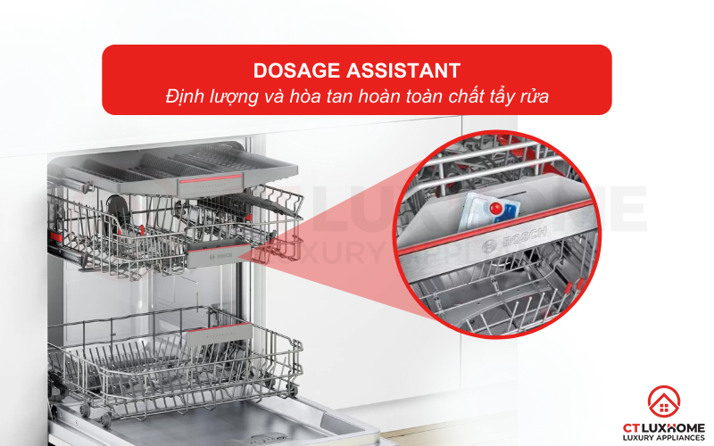 Động cơ EcoSilence Drive giúp máy vận hành mạnh mẽ và êm ái hơn