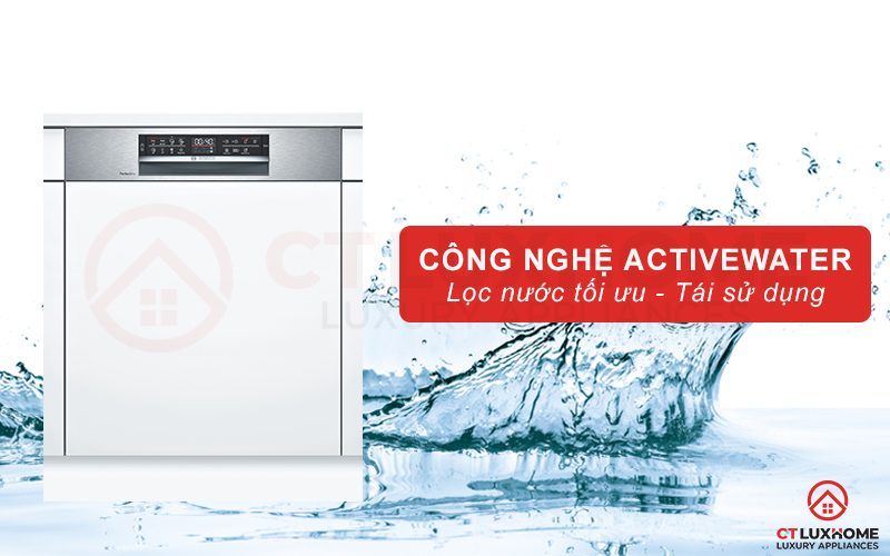 Tối ưu lượng nước tiêu thụ với công nghệ ActiveWater