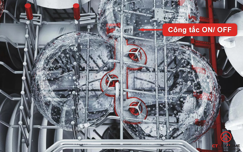 Tăng áp suất rửa giàn giữa với hệ thống thủy lực Extra Clean Zone