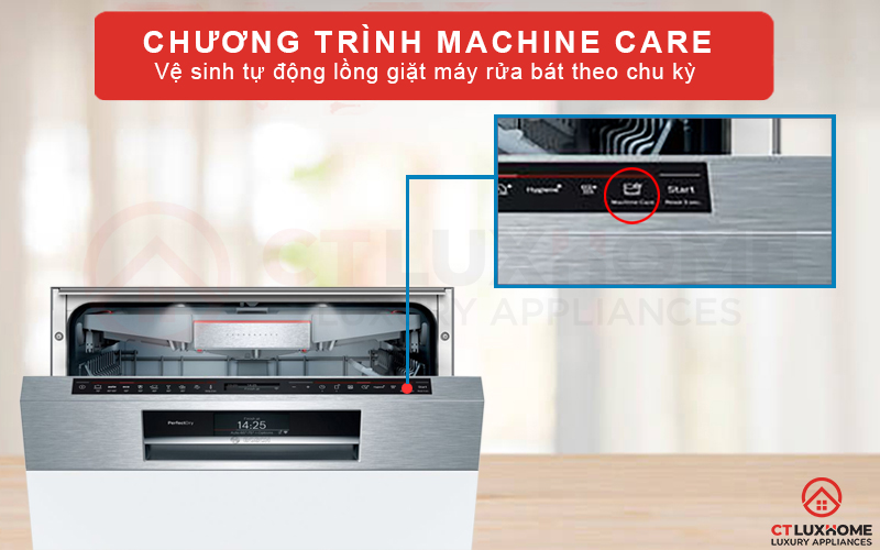 Chương trình vệ sinh máy tự động an toàn và hiệu quả