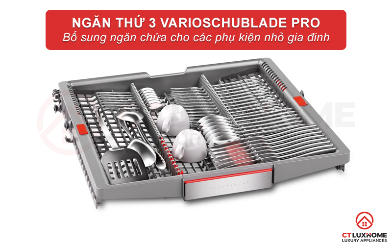 Giàn thứ 3 VarioScublade Pro đựng các vật dụng nhỏ