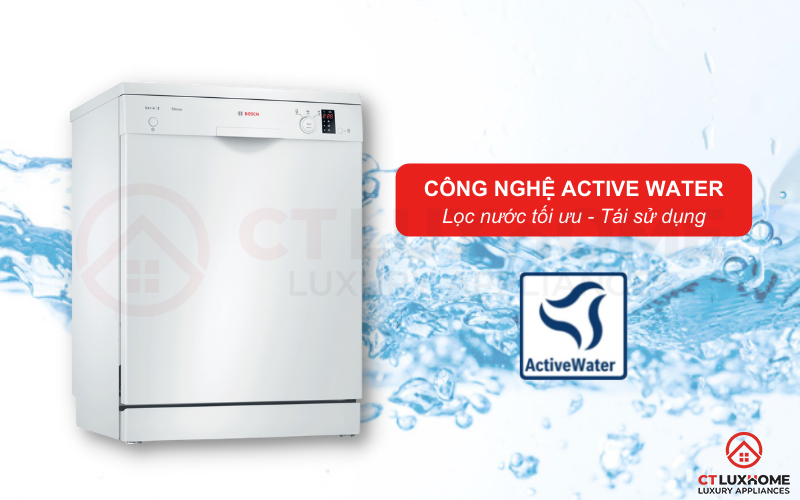 Công nghệ ActiveWater quản lý, phân bổ và tái sử dụng nước rửa tối ưu hơn