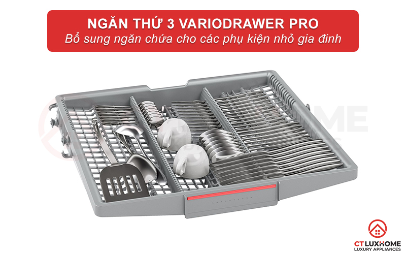 Ngăn chứa Vario3 phù hợp chứa các dụng cụ nhỏ
