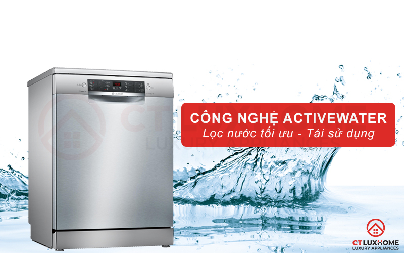 ActiveWater còn giúp tiết kiệm năng lượng nước tiêu thụ