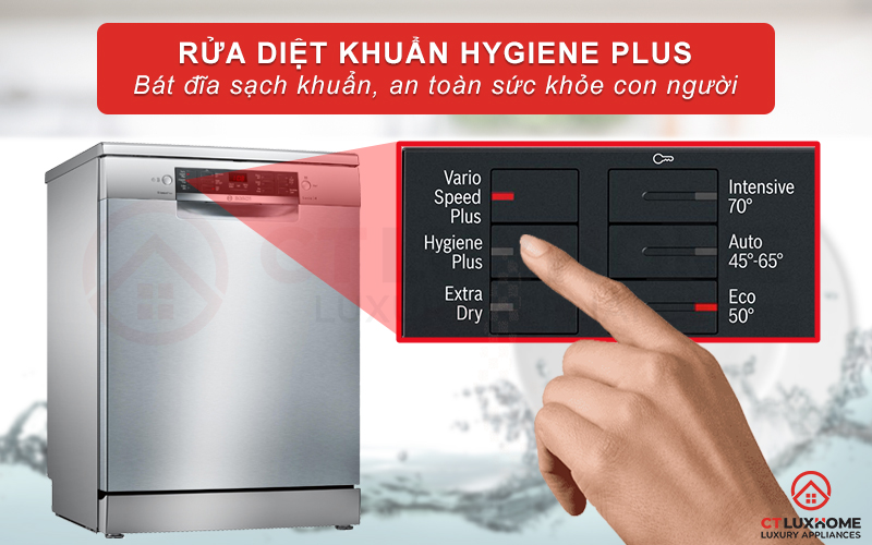 Rửa diệt khuẩn chén bát, bảo vệ sức khỏe con người