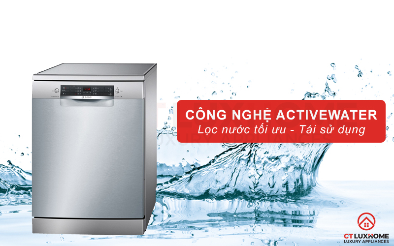 Hệ thống ActiveWater phân phối nước hiệu quả - lọc và tái sử dụng nước tối ưu