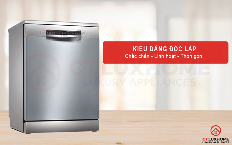 Thiết kế độc lập chắc chắn, linh hoạt và hiện đại