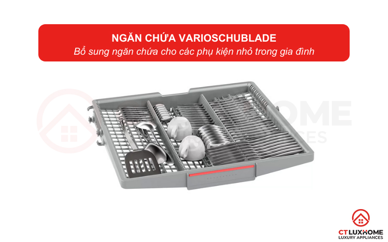 VarioSchublade bổ sung ngăn chứa cho các phụ kiện nhỏ trong gia đình