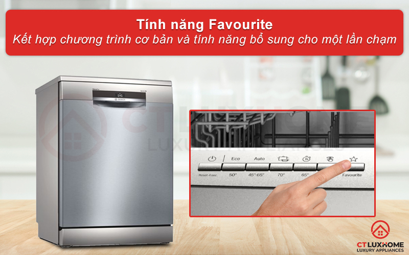 Kết hợp một chương trình cơ bản và một tính năng đặc biệt trong một lần chạm.