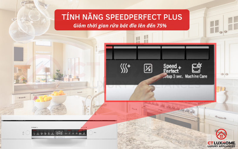 Tiết kiệm 75% thời gian nhờ tính năng SpeedPerfect Plus
