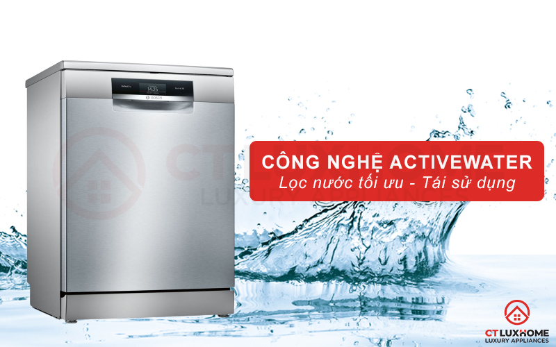 Công nghệ ActiveWater: Ít nước, ít năng lượng, hiệu quả hơn
