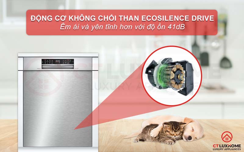 Vận hành mạnh mẽ và êm ái hơn nhờ động cơ Eco Silence Drive