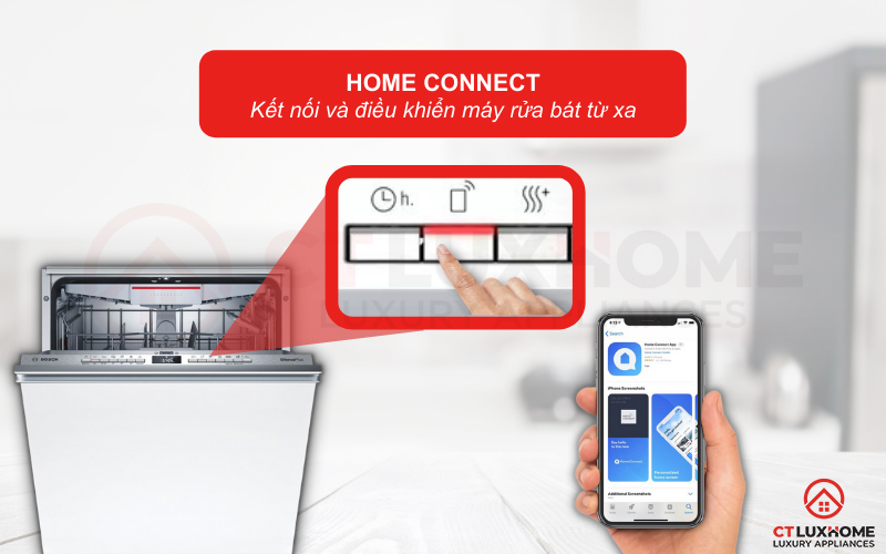 Home Connect - chức năng kết nối tự động, hiện đại giúp cuộc sống của bạn trở nên dễ dàng hơn