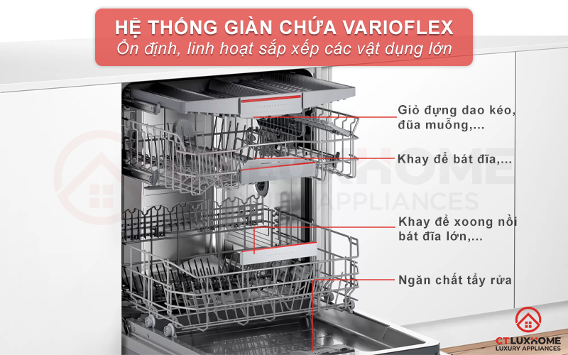 Hệ thống giỏ chứa VarioFlex 