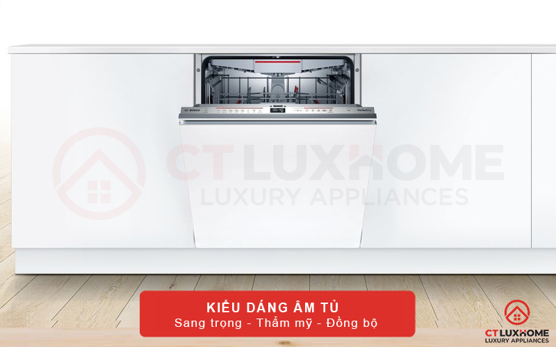 Kiểu dáng âm toàn phần mang lại vẻ đẹp đồng bộ và hiệu quả tiết kiệm không gian