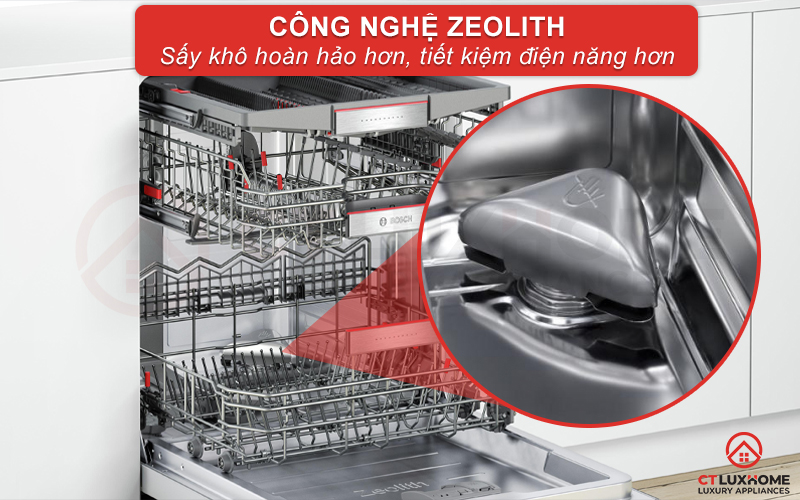 Bát đĩa khô hoàn hảo và tiết kiệm điện năng nhờ công nghệ sấy Zeolith