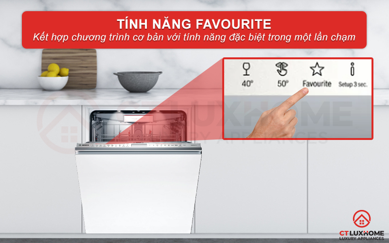 Kết hợp chương trình cơ bản và tính năng đặc biệt trong một nút nhấn