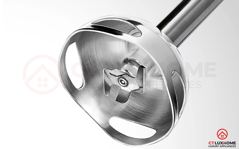 Lưỡi xay 4 cánh QuattroBlade dễ dàng xay trộn và cắt nhỏ hoàn hảo