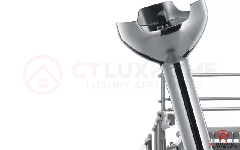 Lưỡi xay 4 cánh QuattroBlade dễ dàng xay trộn và cắt nhỏ hoàn hảo