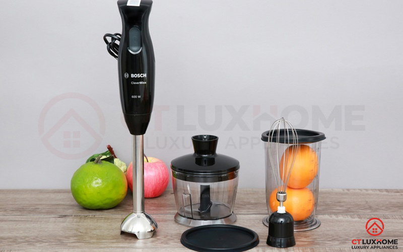Thiết kế tay cầm CleverMixx cầm nắm dễ dàng, chống trơn trượt
