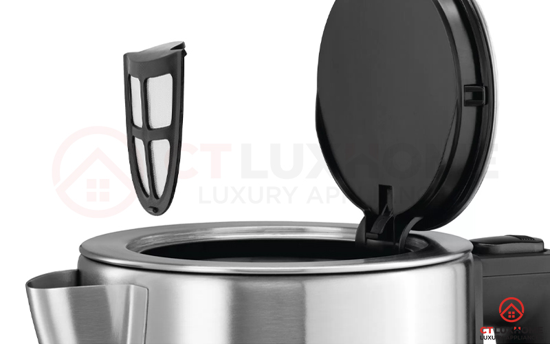 Bộ lọc limescale lọc sạch cặn vôi, có thể tháo rời để vệ sinh