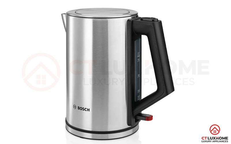 Dung tích chứa lớn với 1.7 lít nước tối đa cho 1 lần đun