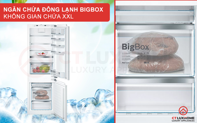 Ngăn chưa đông ljanh Big Box cho bạn không gian chứa XXL