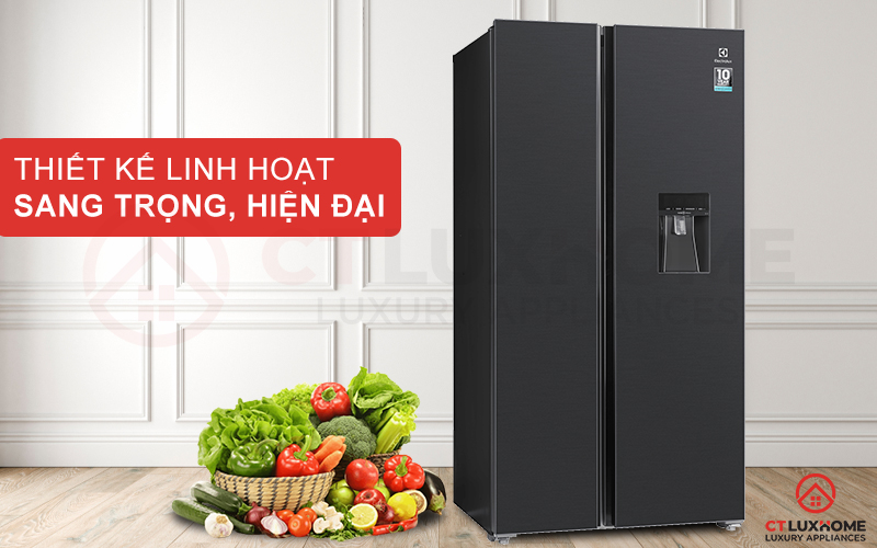 Thiết kế độc lập, linh hoạt mang lại không gian sang trọng cho không gian bếp