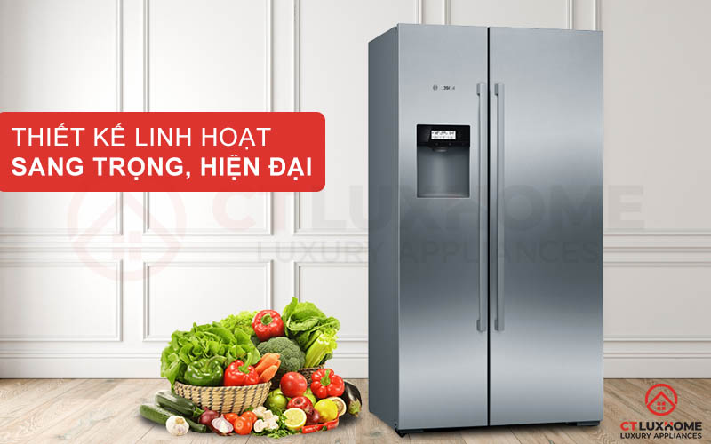 Tủ lạnh KAD92HI31với thiết kế hiện đại, sang trọng