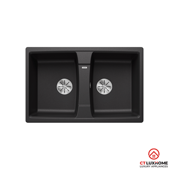 CHẬU RỬA CHÉN BÁT BLANCO LEXA 8 ANTHRACITE
